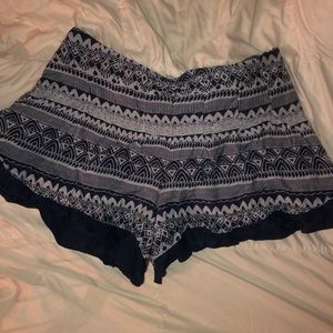 Free people viscose/ cotton shorts